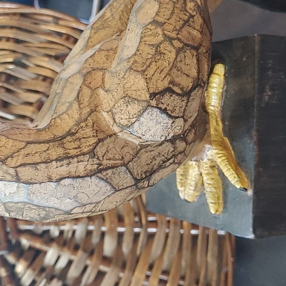 3/$40 Wood Carves Falcon - Picture 3 of 7